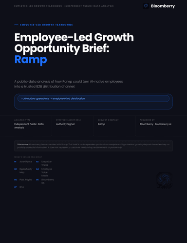 Ramp Employee-Led Growth Opportunity Brief cover